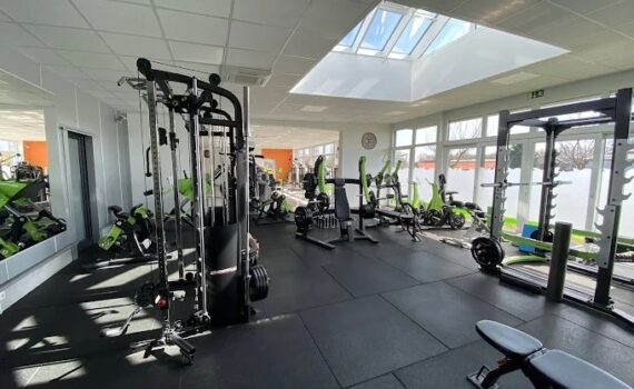 Freihanteltraining mit Kurzhanteln und Plate Loaded Geräten im Vitadrom Reken